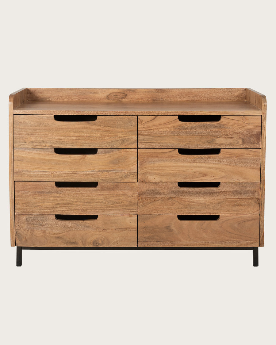Jodhpur - Vintage solid mango wood chest of drawers