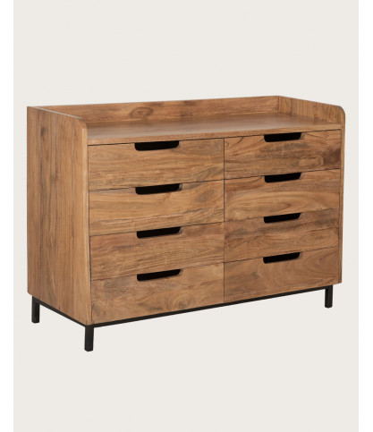 Jodhpur - Vintage solid mango wood chest of drawers