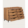 Jodhpur - Vintage solid mango wood chest of drawers