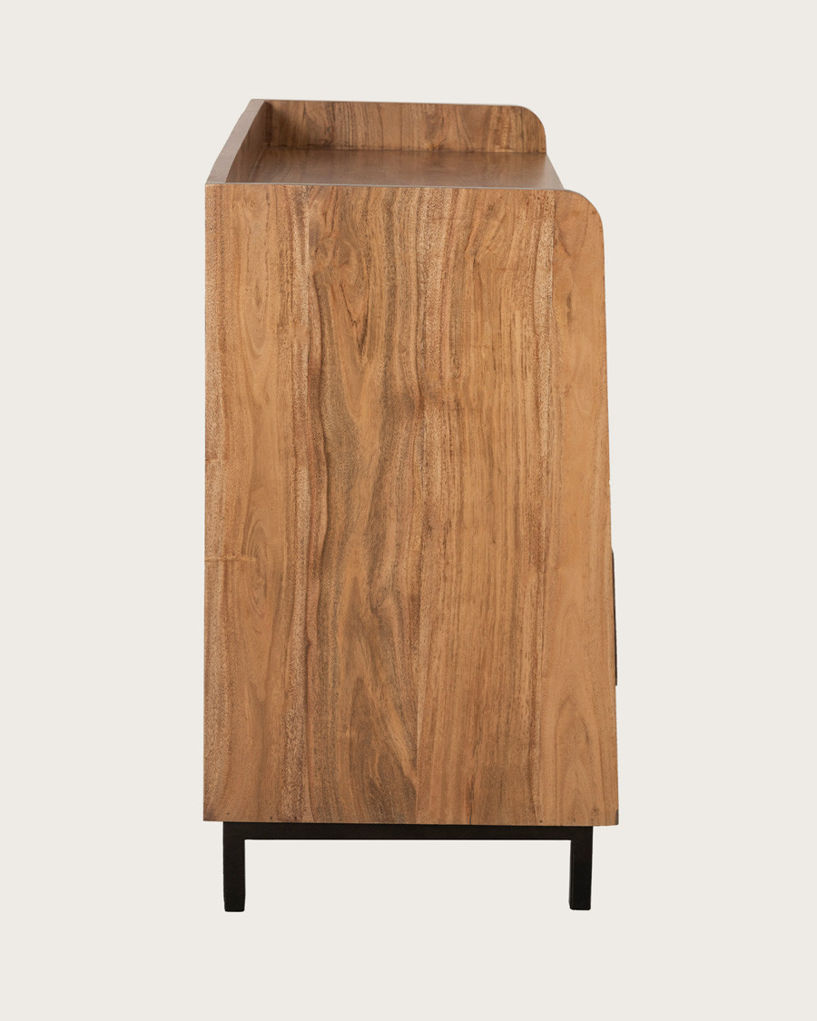 Jodhpur - Cassettiera vintage in legno massello di mango