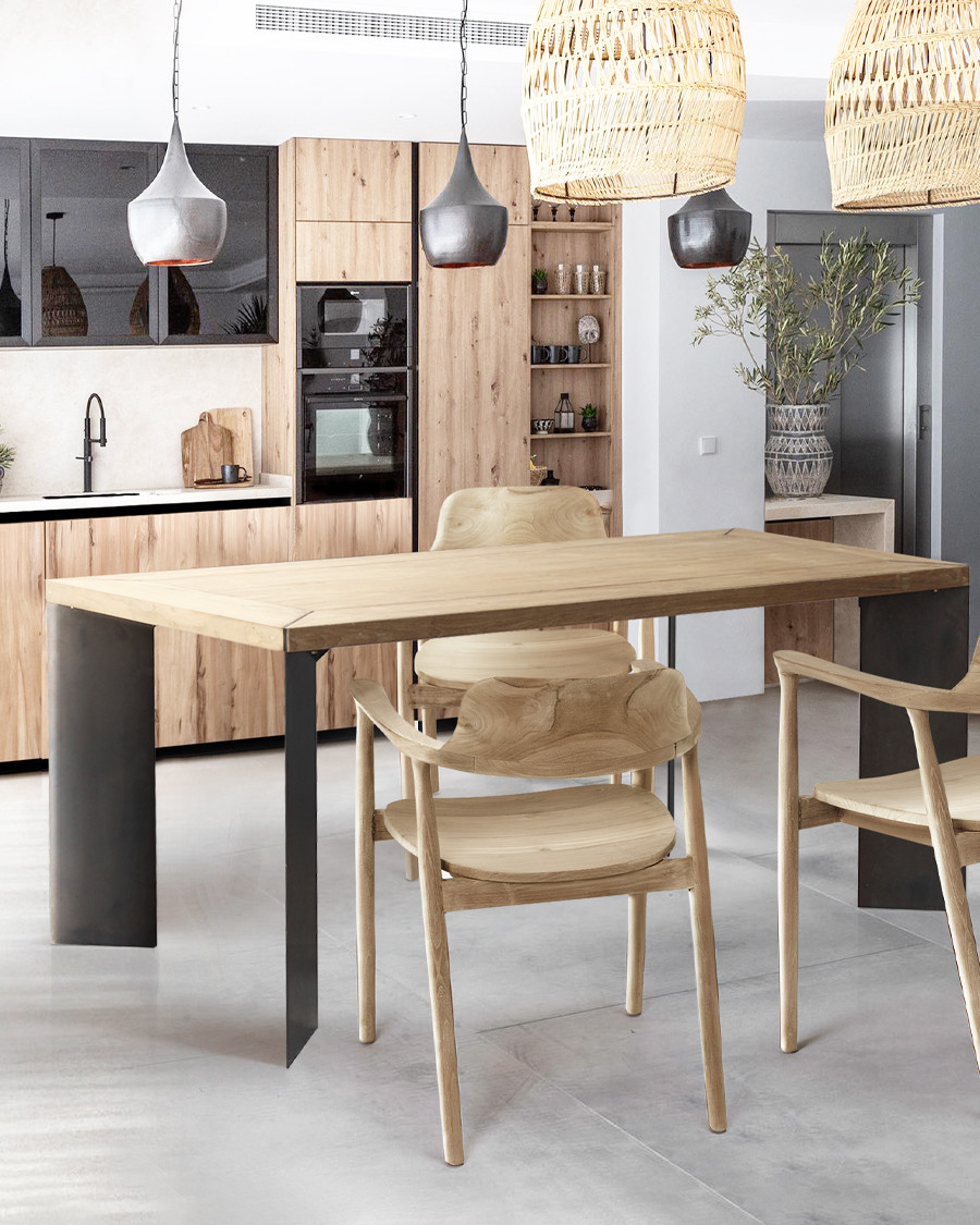 Loft - Industrial teak and...