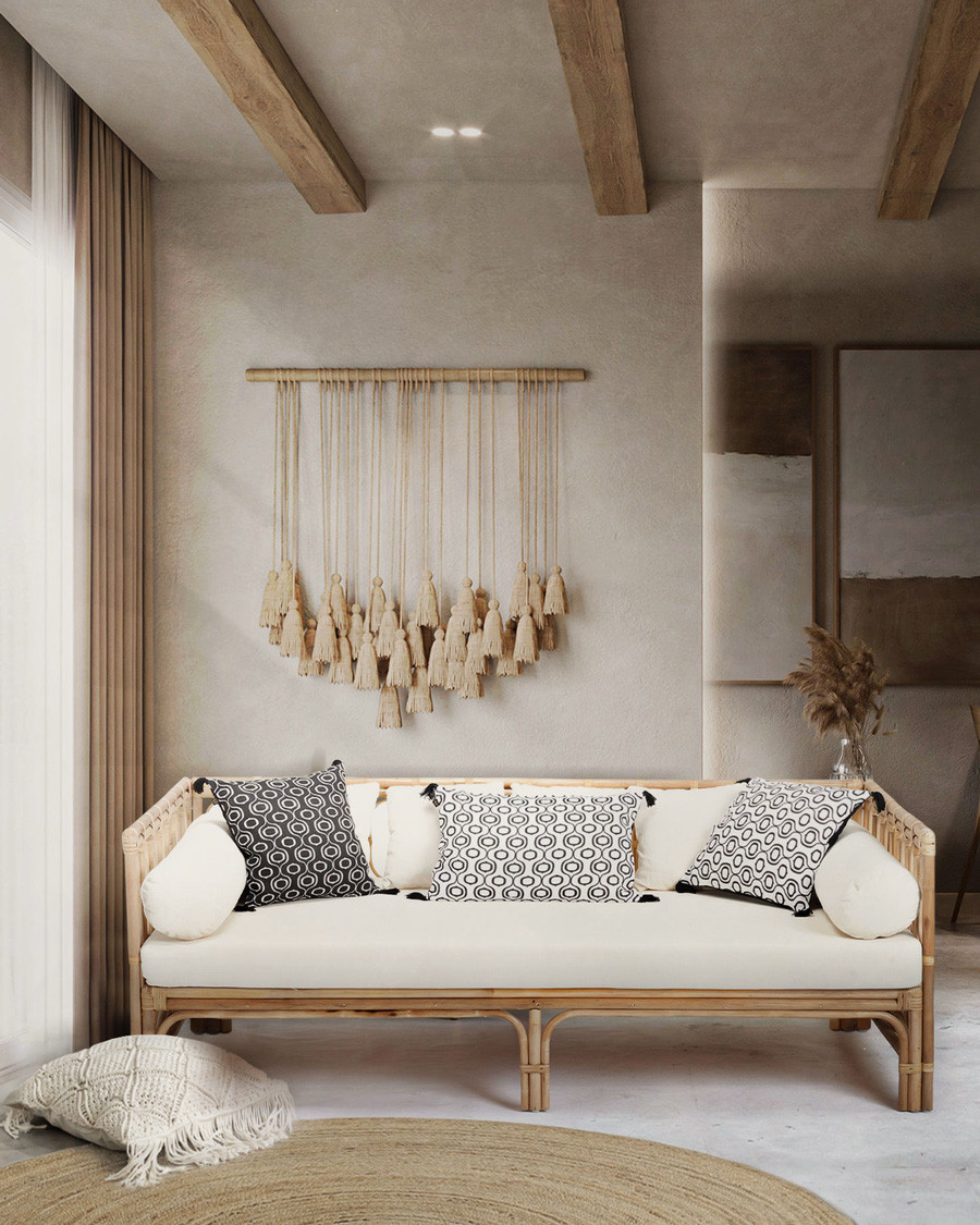 Cassandra - 4-seater rattan...