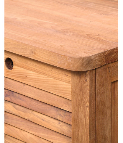 Eclipse - Meuble de salle de bain en teck massif 120 cm