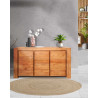 Kutaya - Buffet 3 portes en teck massif