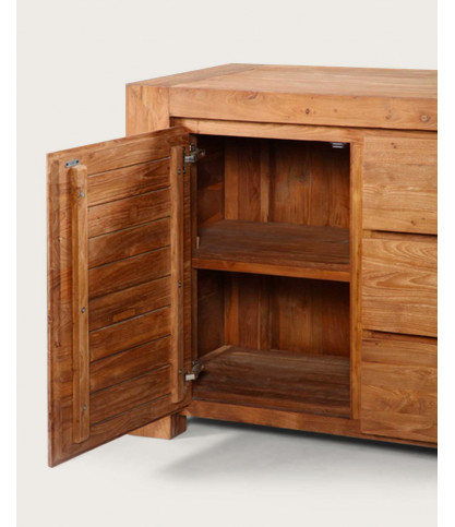 Kutaya - 2 Door + 3 Drawer Teak Sideboard