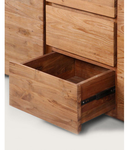 Kutaya - 2 Door + 3 Drawer Teak Sideboard