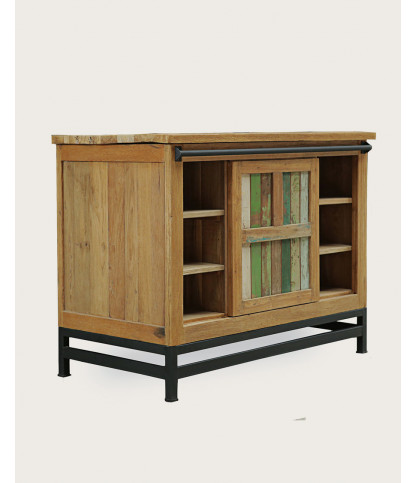 Sumatra - Recycled boat teak vanity unit