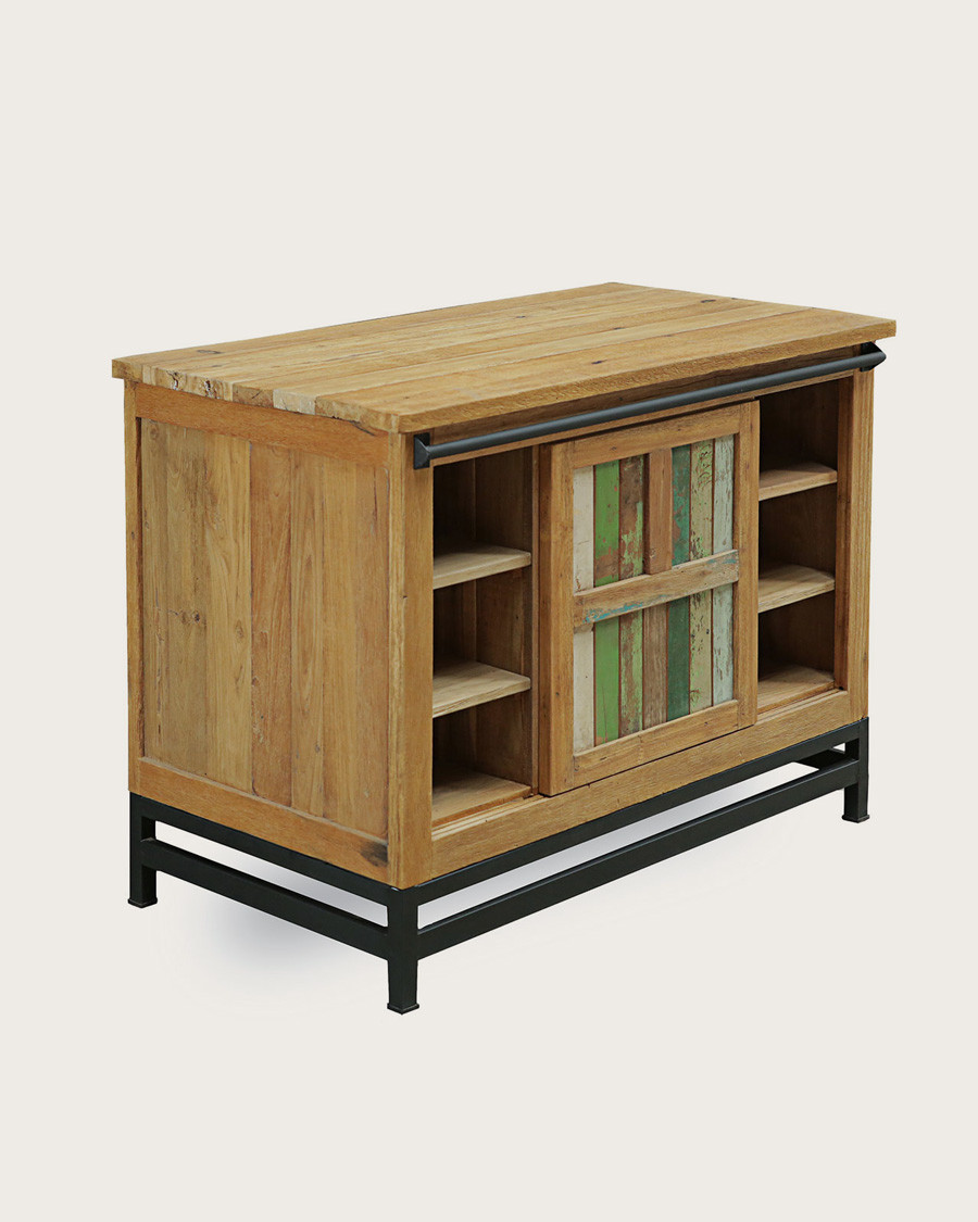 Sumatra - Mueble de baño de teca reciclada de barco