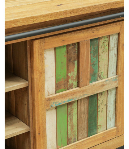 Sumatra - Mueble de baño de teca reciclada de barco