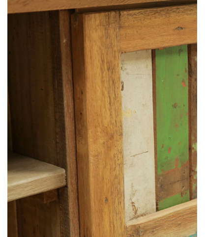 Sumatra – Waschtisch aus recyceltem Boots-Teakholz