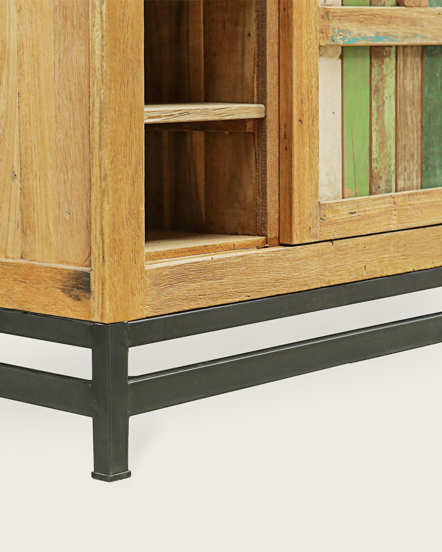 Sumatra - Mueble de baño de teca reciclada de barco