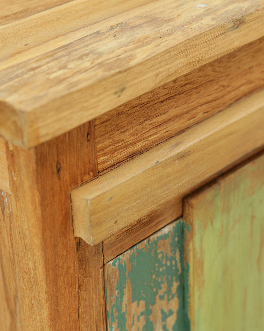 Antik - Reclaimed boat teak vanity unit