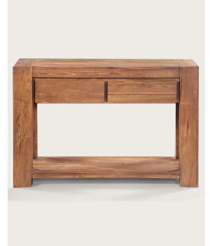 Kutaya - Mesa consola de teca maciza