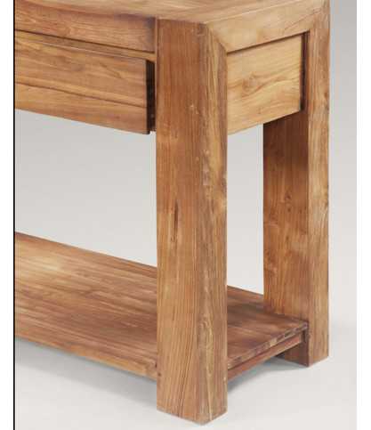 Kutaya - Solid teak console
