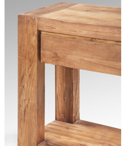 Kutaya - Solid teak console table