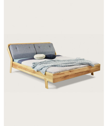 Millésime - Lit robuste en chêne massif 160 cm