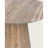Honolulu - Table repas ronde en teck massif D110 cm 4/6 pers.