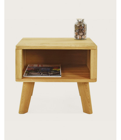 Marina - Solid oak bedside table