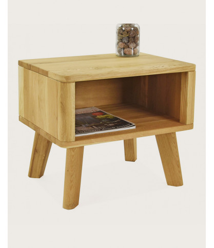 Marina - Solid oak bedside table
