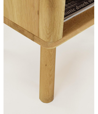 Marina - Solid oak bedside table
