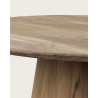 Honolulu - Table repas ronde en teck massif D110 cm 4/6 pers.
