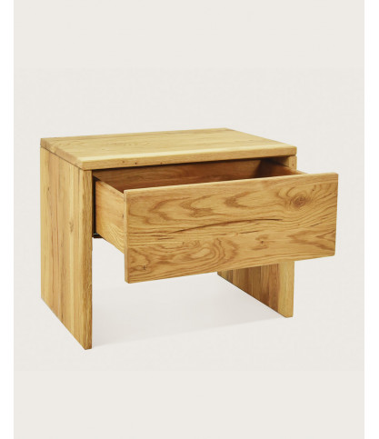 Matus - Solid oak bedside table