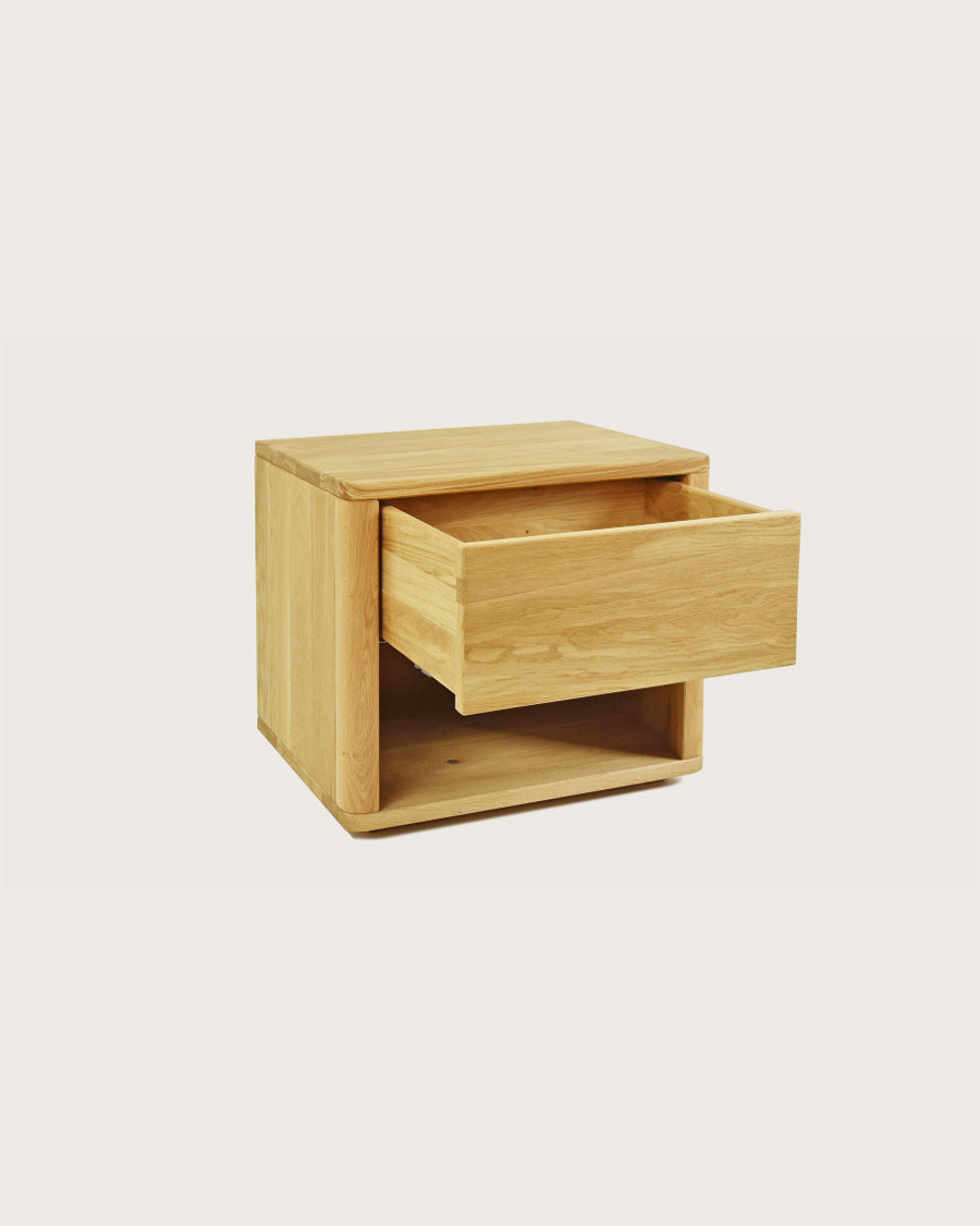 Emma - Solid oak bedside table