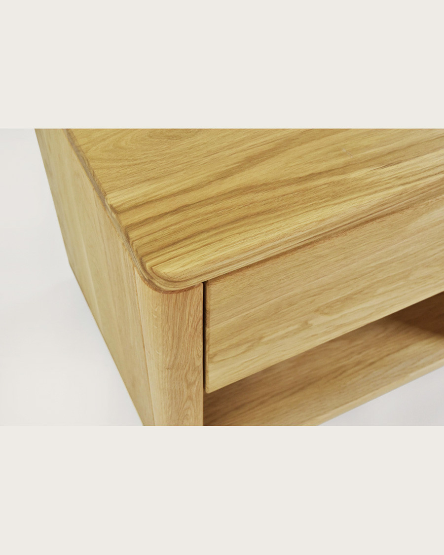 Emma - Solid oak bedside table