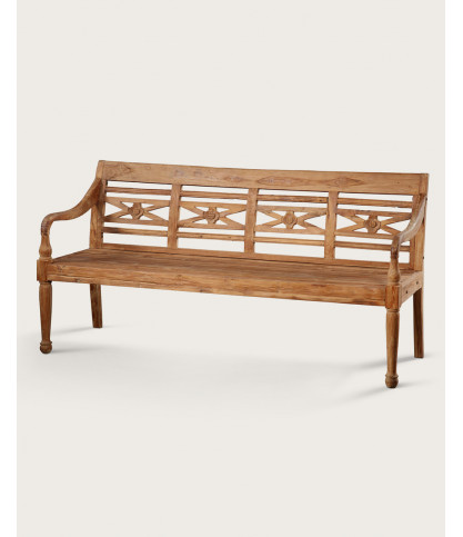 Raffa - Solid teak bench