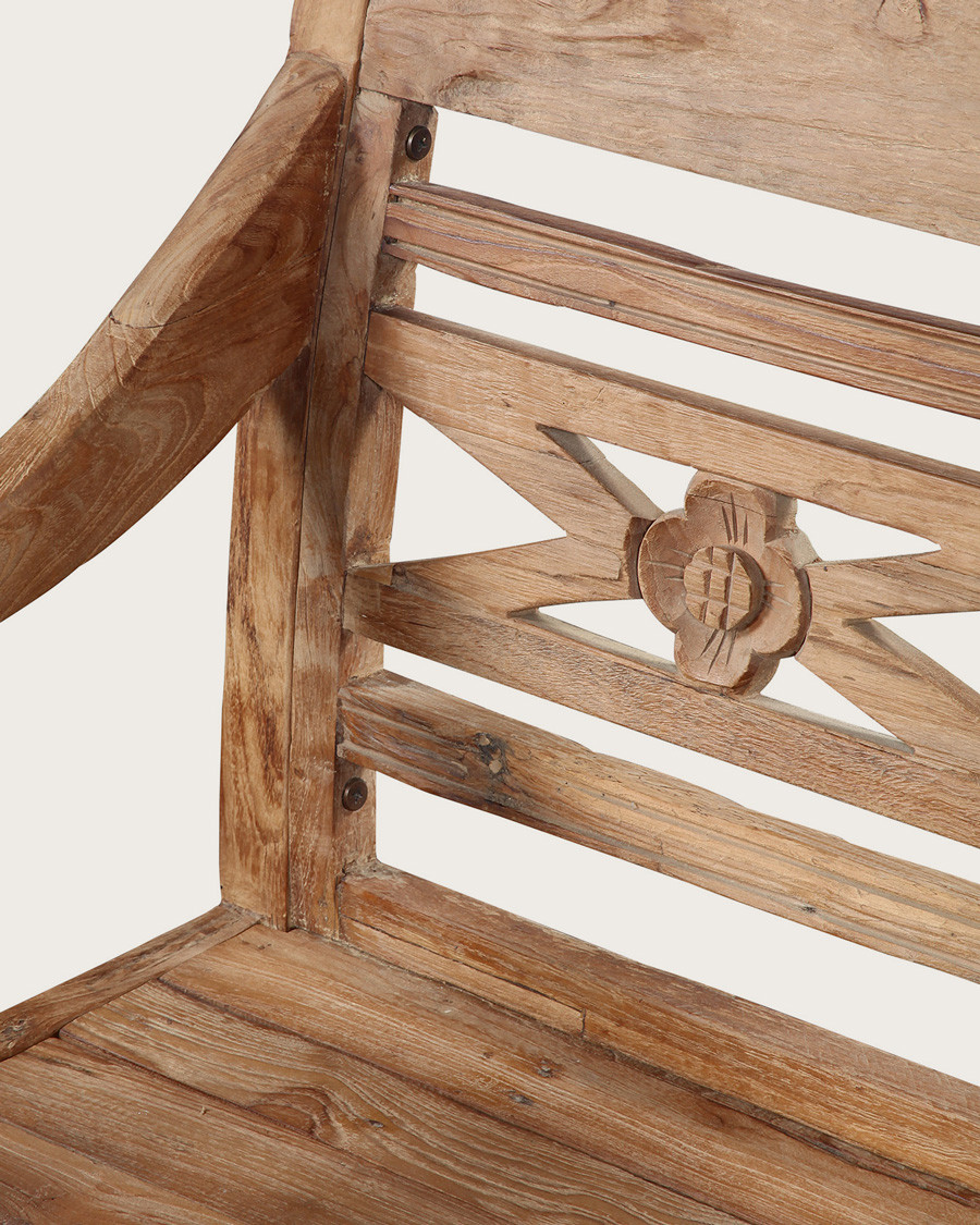 Raffa - Solid teak bench