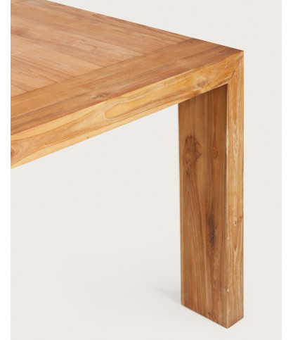Turban - Mesa de comedor de teca maciza