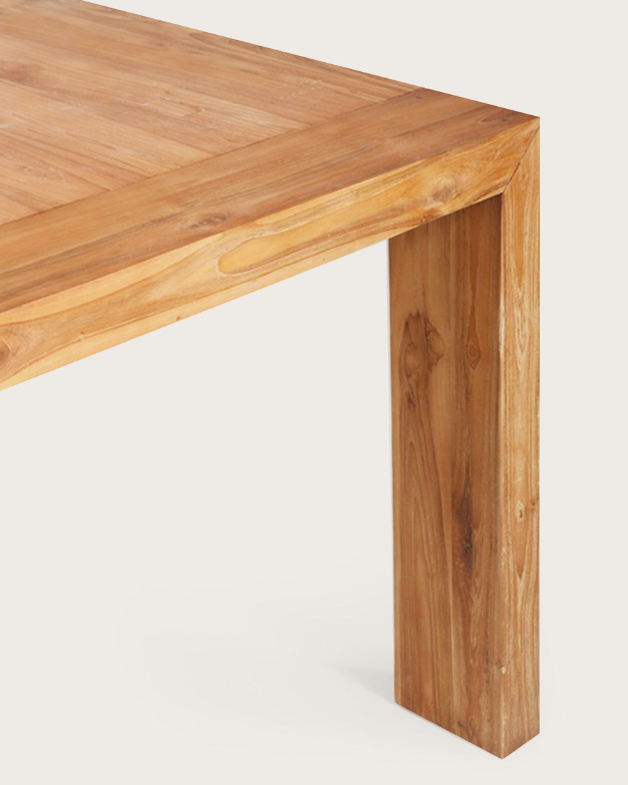 Turban - Solid teak dining table