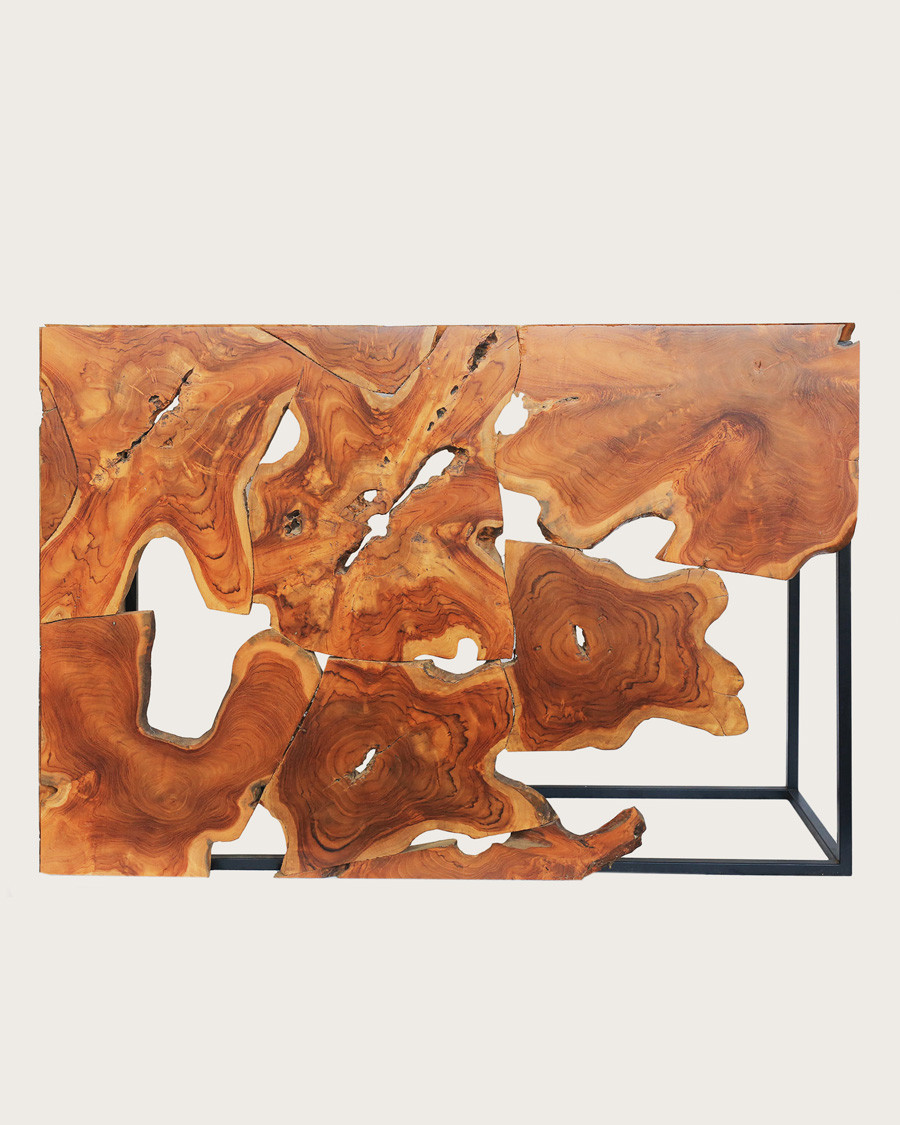 Hamali - Massief teakhouten console