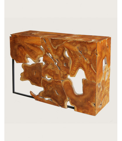Hamali - Massief teakhouten console
