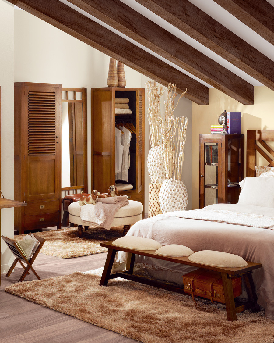 Ariana - 2-door bedroom wardrobe in solid Mindy