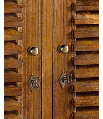 Ariana - 2-door bedroom wardrobe in solid Mindy