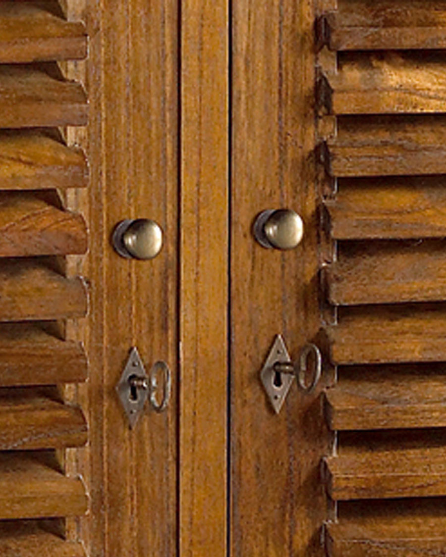 Ariana - Armadio a 2 ante per camera da letto in legno massello di Mindy