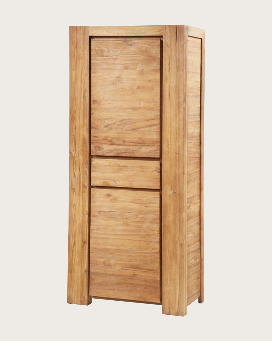 Kutaya - Solid teak wardrobe/cabinet