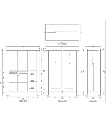 Padang - Multimedia cabinet