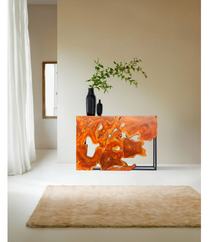 Hamali - Solid teak console