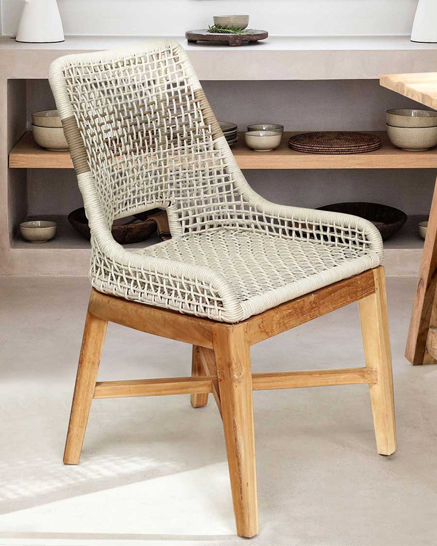 Kos - High-backed chair in...