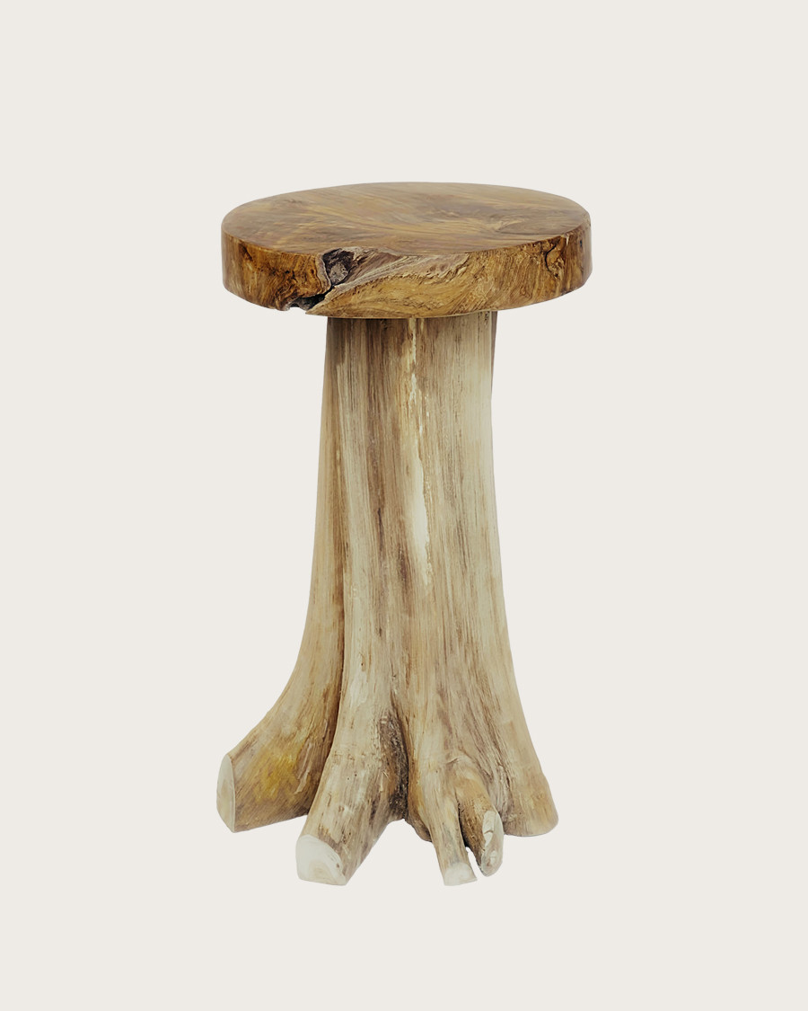 Mia - Taburete de madera...