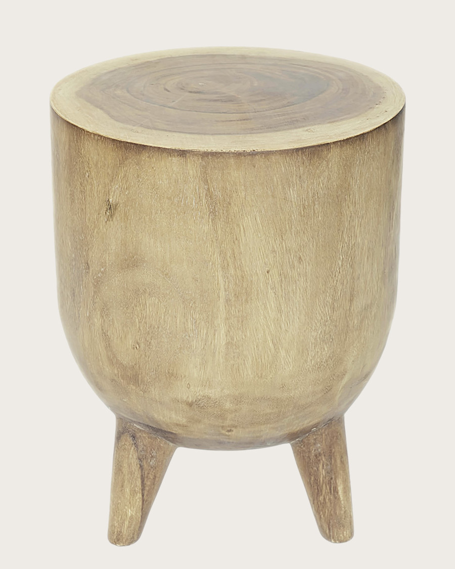 Sora - Massief teakhouten bijzettafel