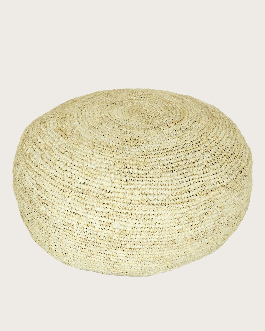 Rina - Pouf in rafia