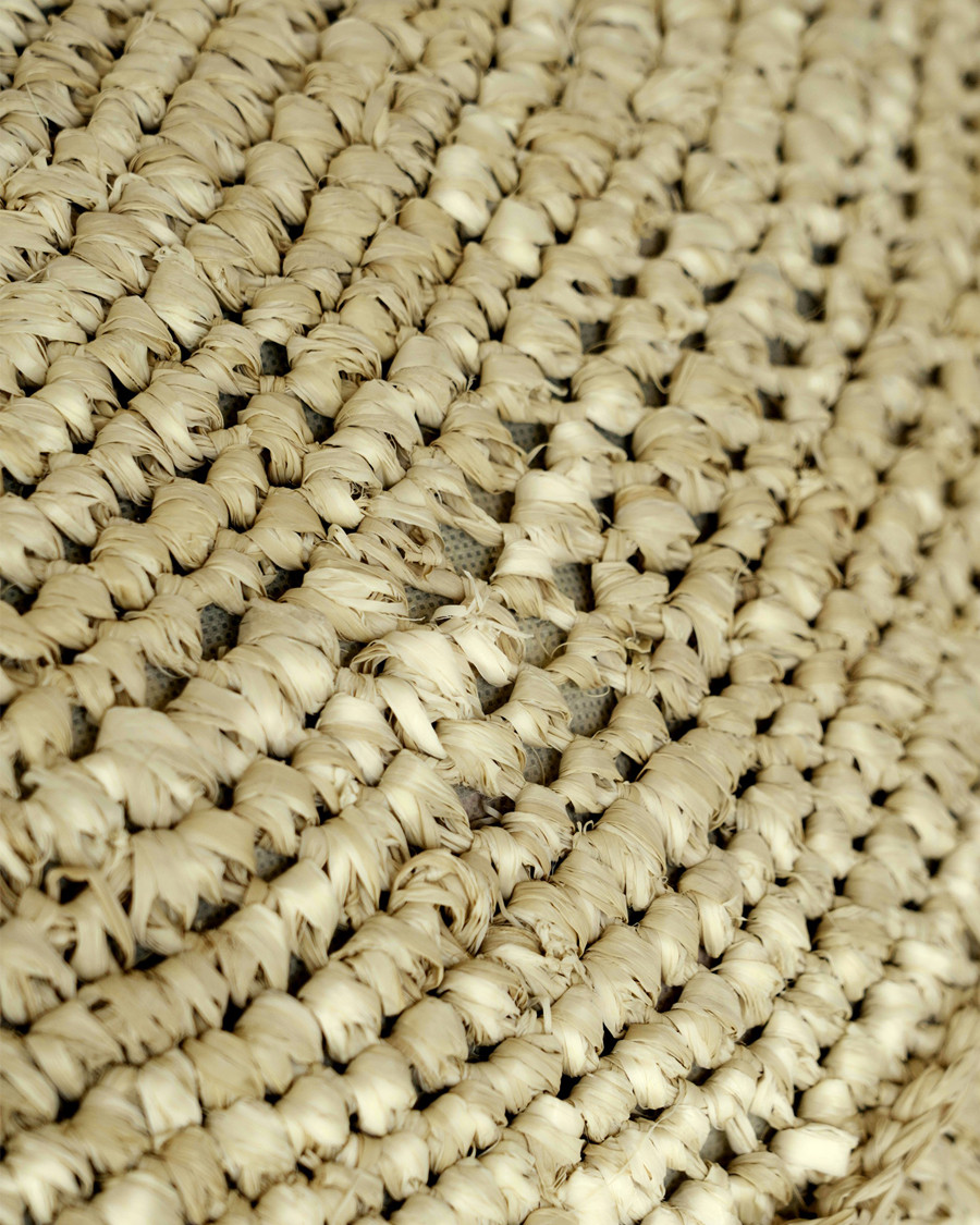 Rina - Pouf in rafia