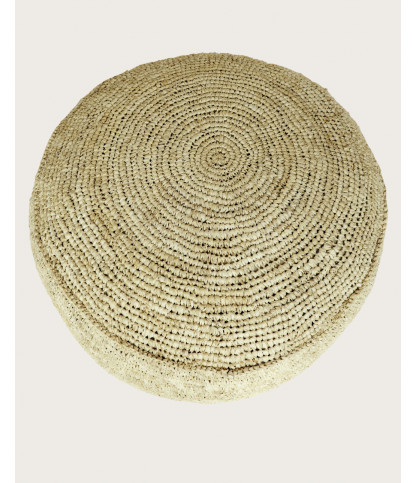 Rina - Raffia poef