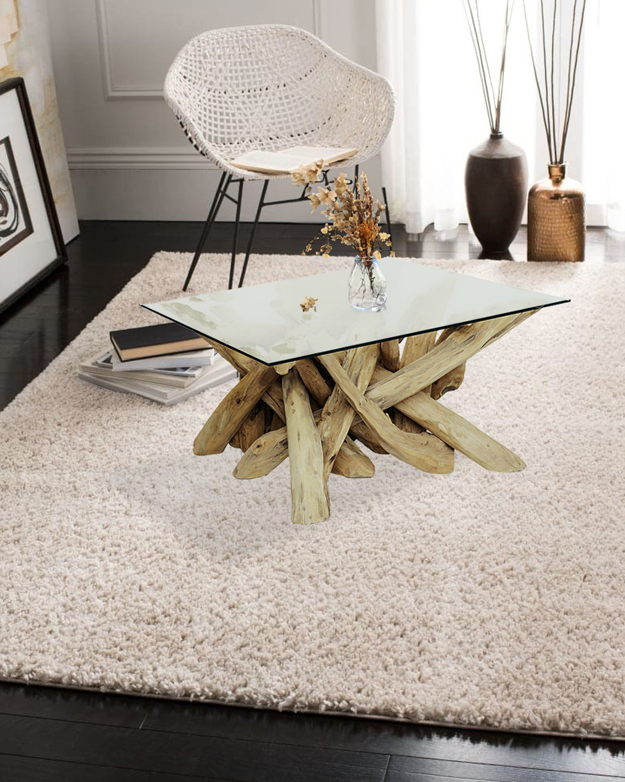 Hinata - Solid teak wood...