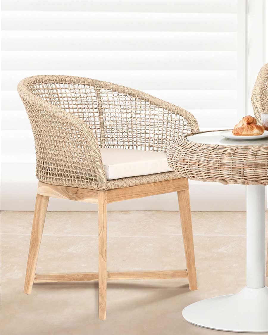 Kea - Rounded back chair in...