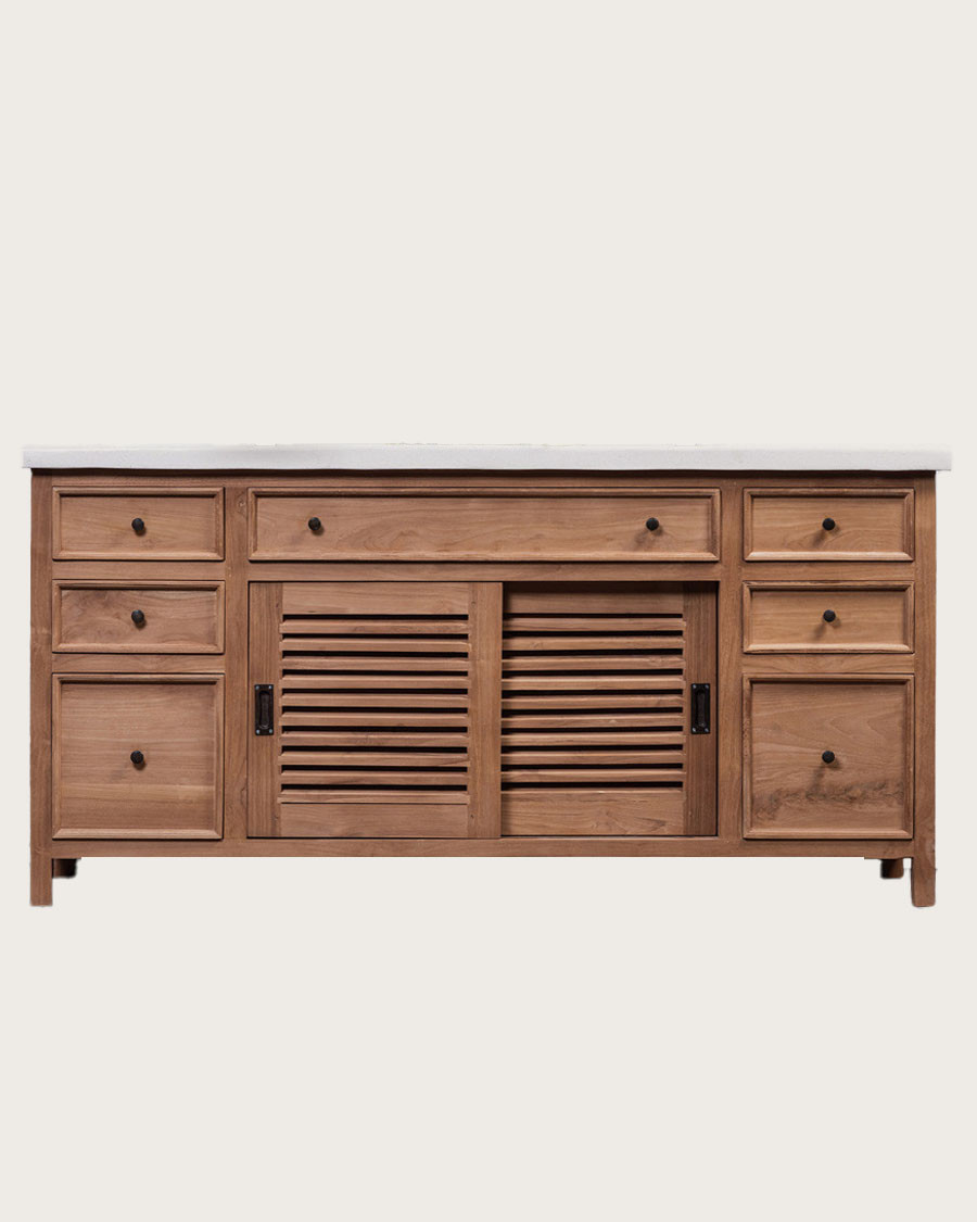 Savanna - Badezimmerschrank aus massivem Teakholz Savanna - Badezimmerschrank aus massivem Teakholz