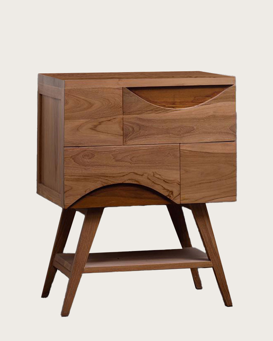 Balinea - Pequeño mueble de baño en teca maciza